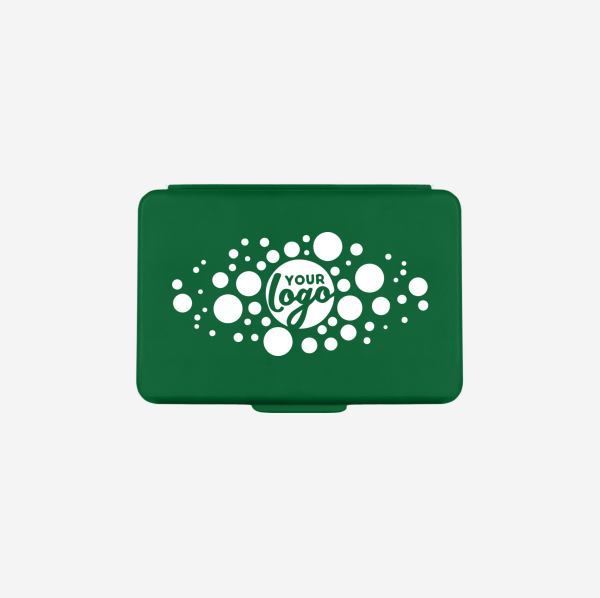 Ref. 1022 – Pill Box 6 Cavity Emerald Green Pad