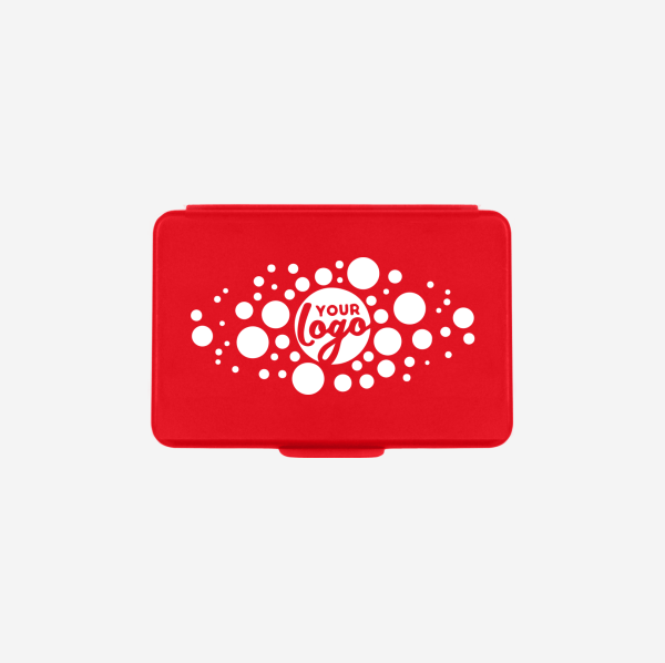 Ref. 1022 – Pill Box 6 Cavity Red Pad