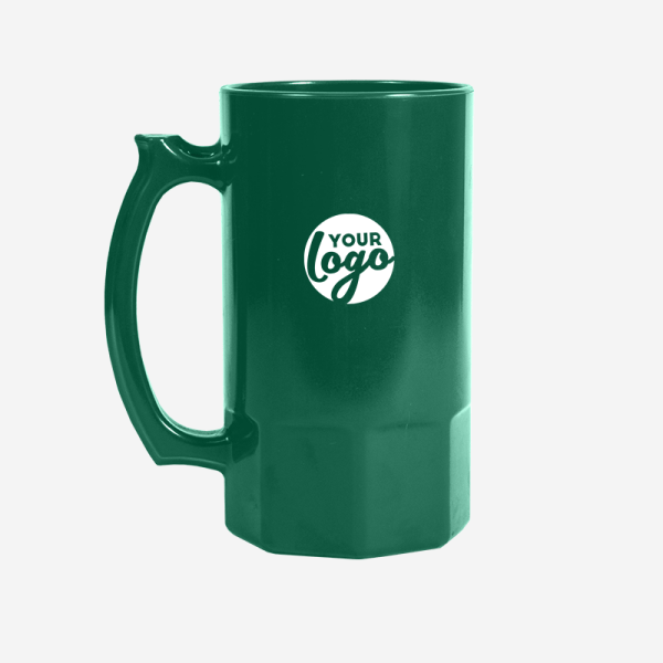 Ref. 493PS Lumo Beer Mug 500ML PP BOTTLE GREEN
