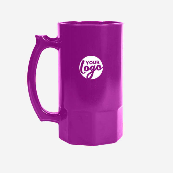 Ref. 493PS Lumo Beer Mug 500ML PP GRAPE