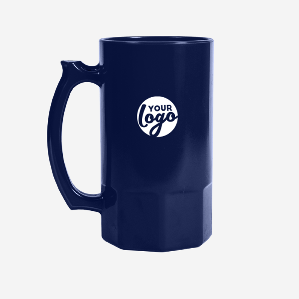 Ref. 493PS Lumo Beer Mug 500ML PP NAVY BLUE