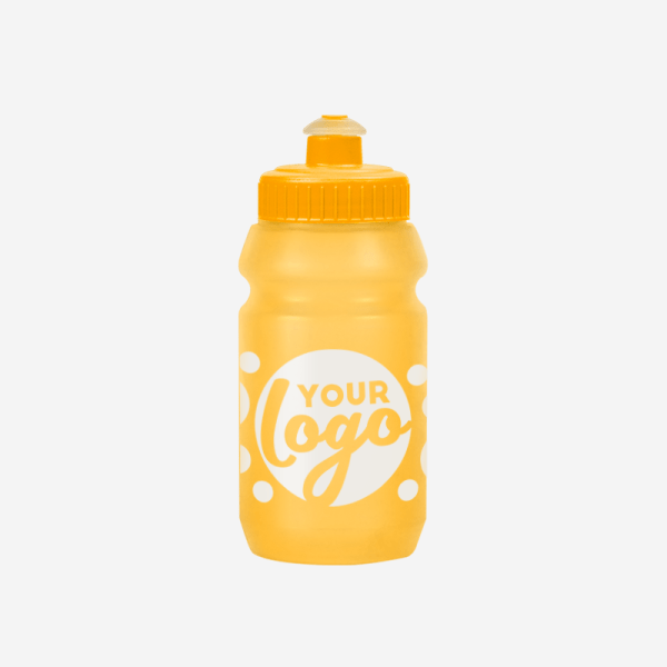 Standard 300ml Sports Bottle 26 300ML KIDS WATER BOTTLE SILK CLEAR ORANGE