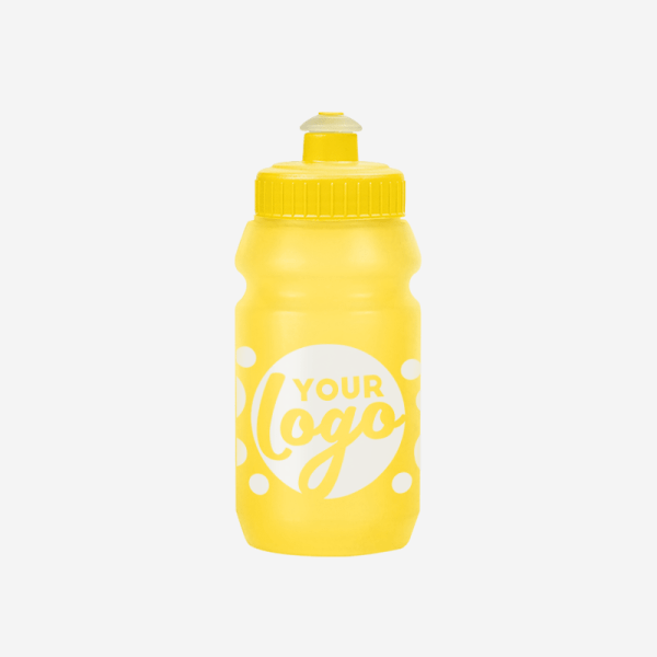 Standard 300ml Sports Bottle 25 300ML KIDS WATER BOTTLE SILK CLEAR YELLOW