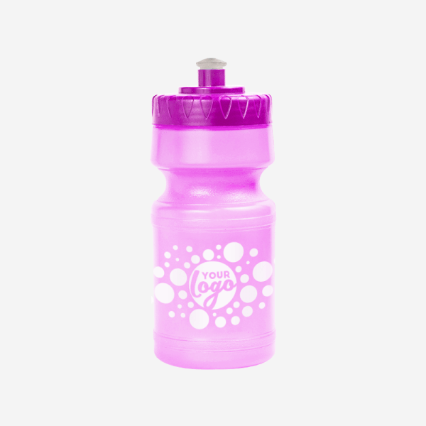 500ML SP2 SPORTS BOTTLE SILKSCREEN CLEAR PURPLE