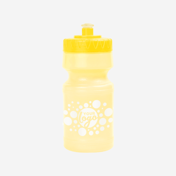 500ML SP2 SPORTS BOTTLE SILKSCREEN CLEAR YELLOW