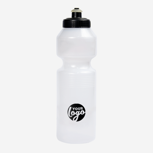 Opaque Standard 750ml Sports Bottle 79 750ML PLASTIC WATER BOTTLE PAD OPAQUE BLACK