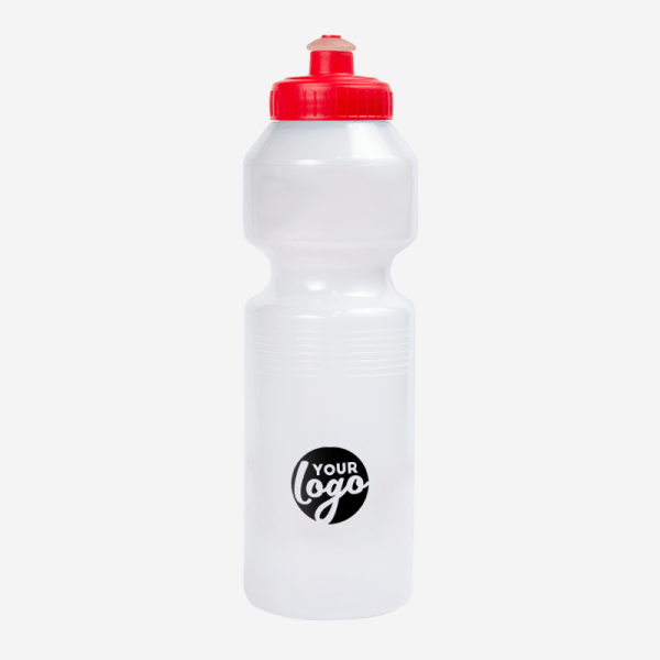 Opaque Standard 750ml Sports Bottle 82 750ML PLASTIC WATER BOTTLE PAD OPAQUE RED