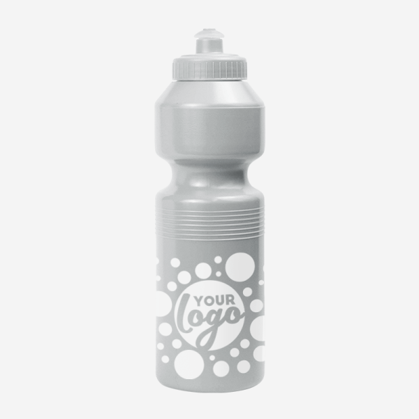 750ML PLASTIC WATER BOTTLE SILK GREY