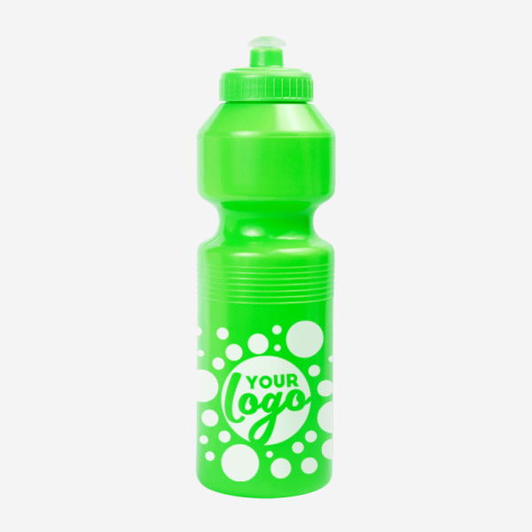 750ML PLASTIC WATER BOTTLE SILK LIME GREEN