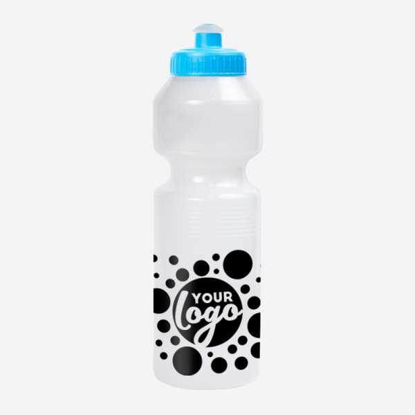 Opaque Standard 750ml Sports Bottle 69 750ML PLASTIC WATER BOTTLE SILK OPAQUE CYAN BLUE