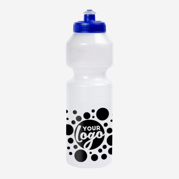 Opaque Standard 750ml Sports Bottle 70 750ML PLASTIC WATER BOTTLE SILK OPAQUE ROYAL BLUE