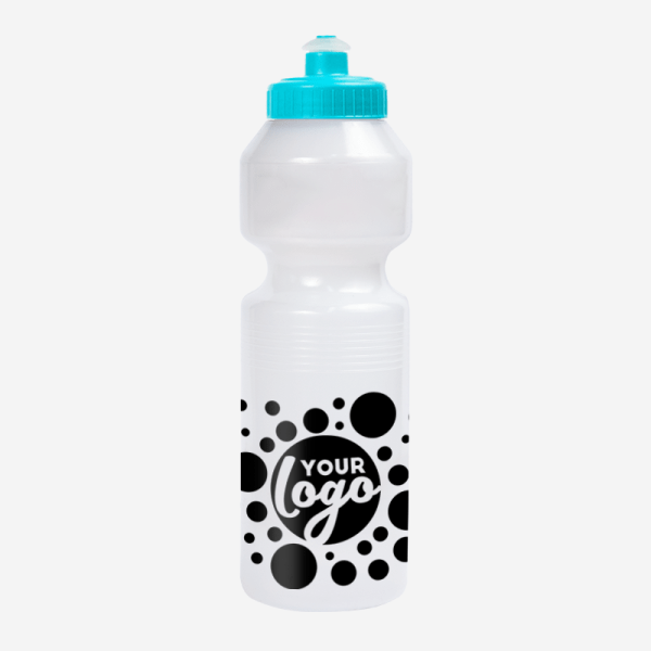 Opaque Standard 750ml Sports Bottle 75 750ML PLASTIC WATER BOTTLE SILK OPAQUE TURQUOISE