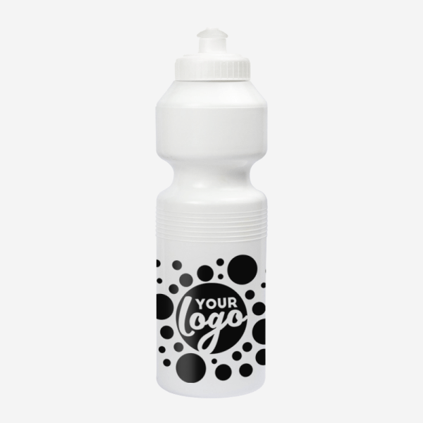 750ML PLASTIC WATER BOTTLE SILK WHITE
