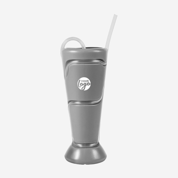 Tumbler with wrap around straw 4 Ref. 421A Lumo Tumbler 500ML GRAY