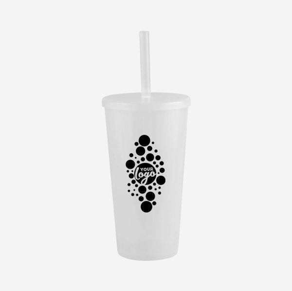 REF 739 TUCAN TUMBLER 600ML WHITE CLEAR 1