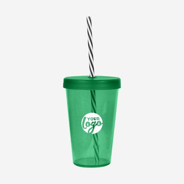 Medium Candy Travel Cup 450ml 21 2 REF 1123PS CANDY MEDIUM CUP 450ML EMERALD GREEN