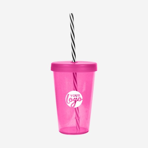 Medium Candy Travel Cup 450ml 19 2 REF 1123PS CANDY MEDIUM CUP 450ML MAGENTA