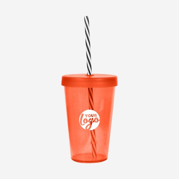 Medium Candy Travel Cup 450ml 23 2 REF 1123PS CANDY MEDIUM CUP 450ML ORANGE