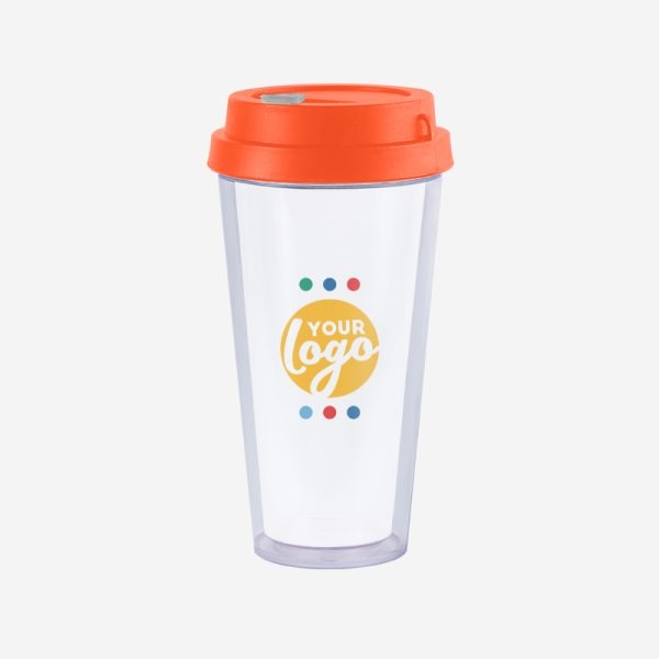 REF 1093SANP TRAVEL CUP 400ML ORANGE