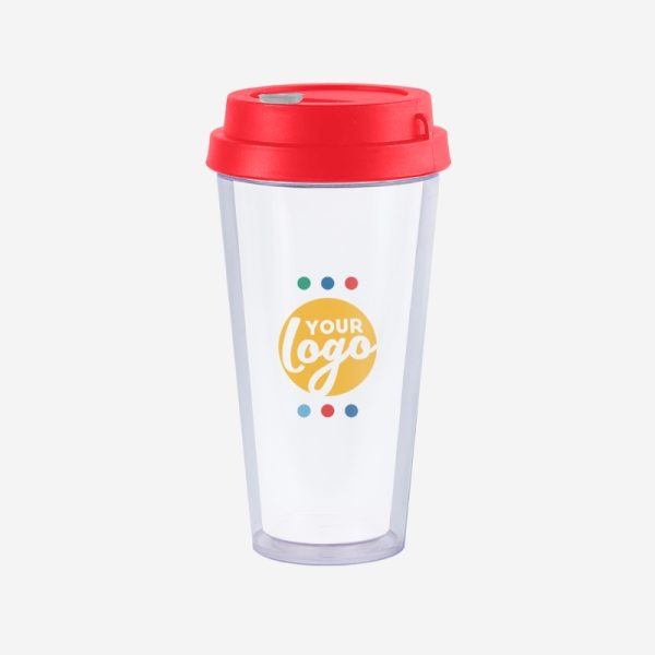 REF 1093SANP TRAVEL CUP 400ML RED