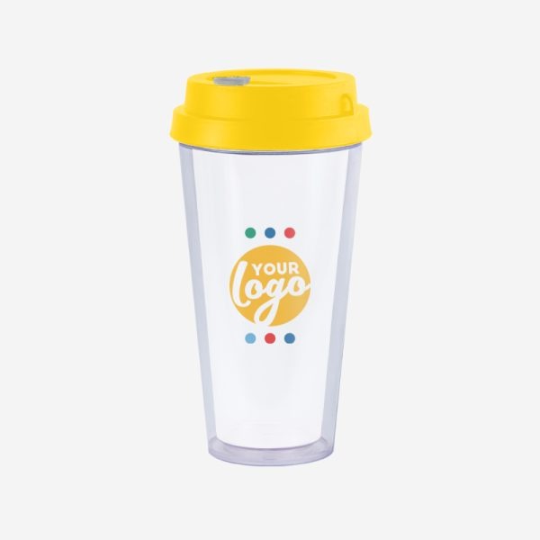 REF 1093SANP TRAVEL CUP 400ML YELLOW