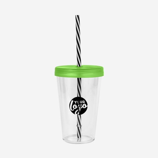 Medium Candy Travel Cup 450ml 10 REF 1123PS CANDY MEDIUM CUP 450ML LIME GREEN