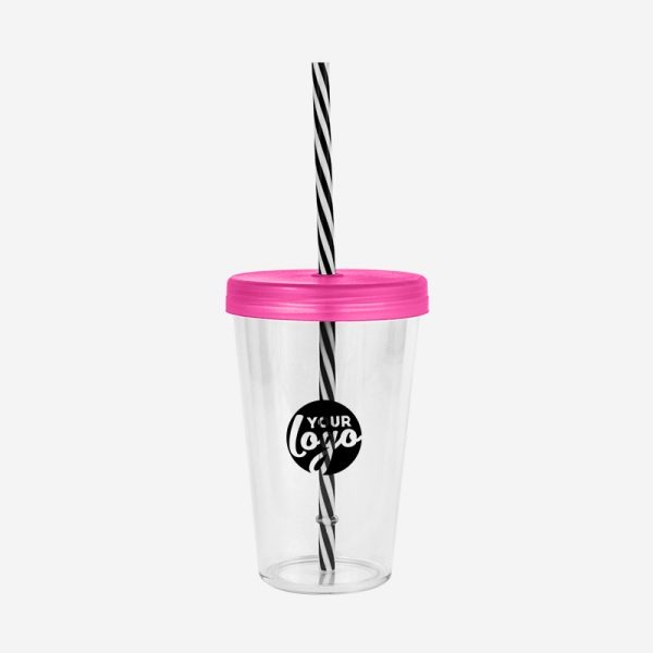 Medium Candy Travel Cup 450ml 6 REF 1123PS CANDY MEDIUM CUP 450ML MAGENTA