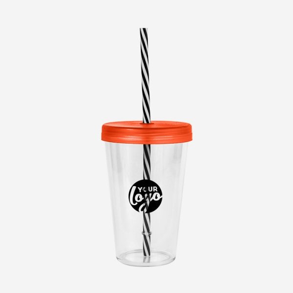 Medium Candy Travel Cup 450ml 15 REF 1123PS CANDY MEDIUM CUP 450ML ORANGE