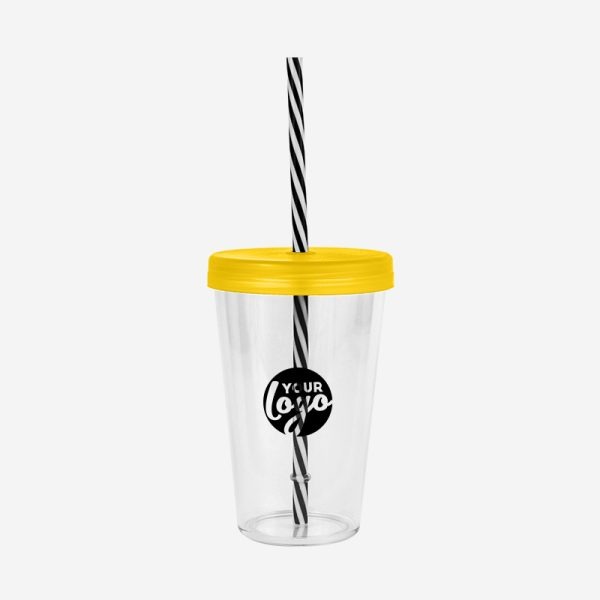 Medium Candy Travel Cup 450ml 14 REF 1123PS CANDY MEDIUM CUP 450ML YELLOW