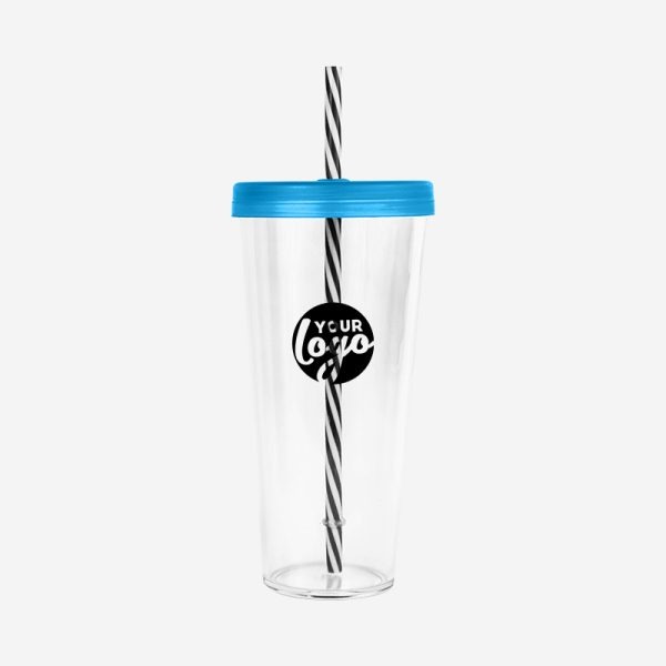 REF 1124PS CANDY MEDIUM CUP 600ML CYAN