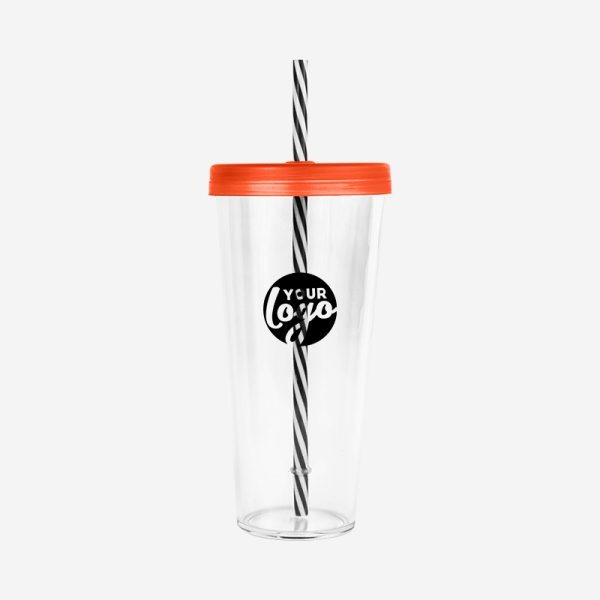 REF 1124PS CANDY MEDIUM CUP 600ML ORANGE