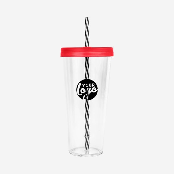 REF 1124PS CANDY MEDIUM CUP 600ML RED