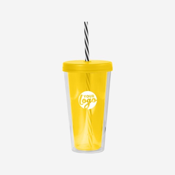 REF 1125PS CANDY TRAVEL CUP 400ML YELLOW