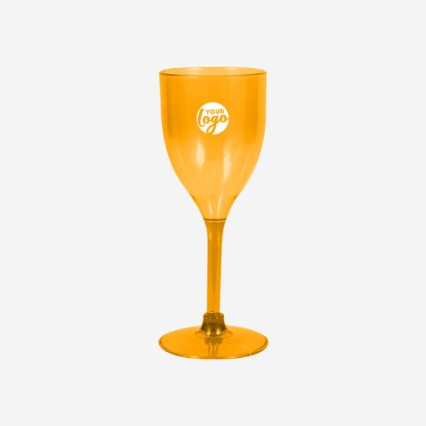 REF 470 WINE GLASS CLEAR 200ML ORANGE 2