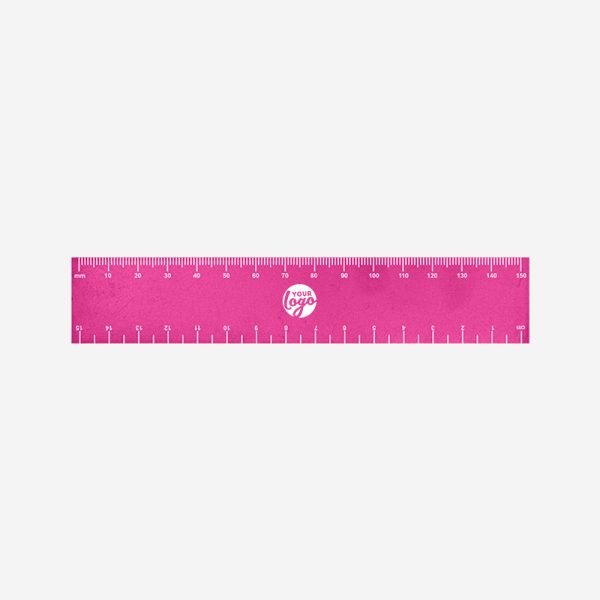 REF 513 RULER 15CM X 25MM MAGENTA 1