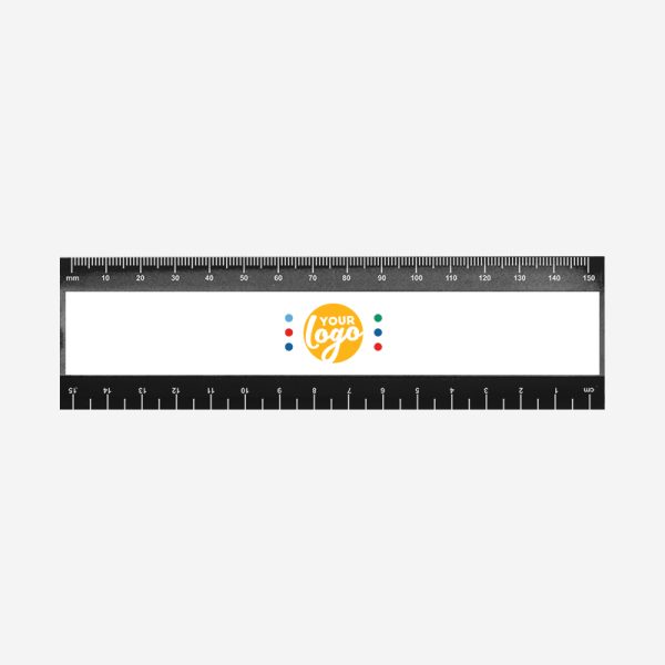 REF 514 JUMBO RULER 15cm x 45mm BLACK 2