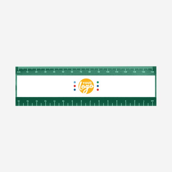 REF 514 JUMBO RULER 15cm x 45mm BOTTLE GREEN 2