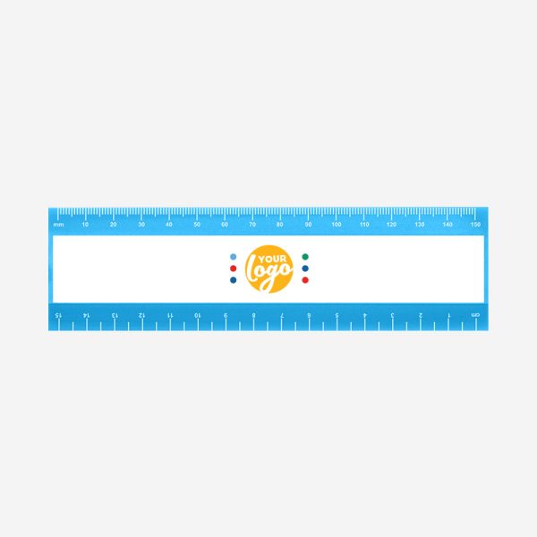 REF 514 JUMBO RULER 15cm x 45mm CYAN 2