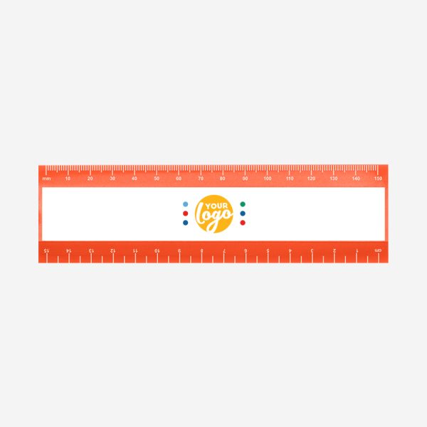 REF 514 JUMBO RULER 15cm x 45mm ORANGE 2