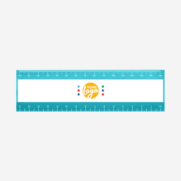 REF 514 JUMBO RULER 15cm x 45mm TURQUOISE 2