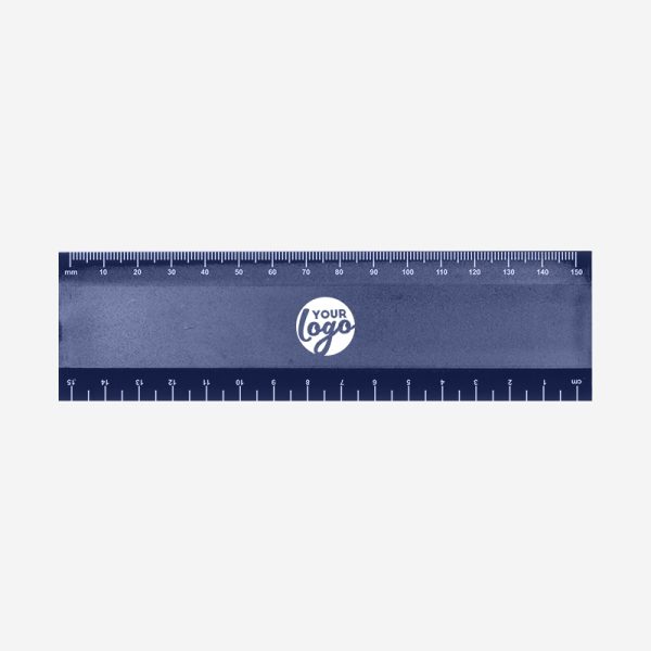 REF 514s JUMBO RULER 15cm x 45mm NAVY BLUE