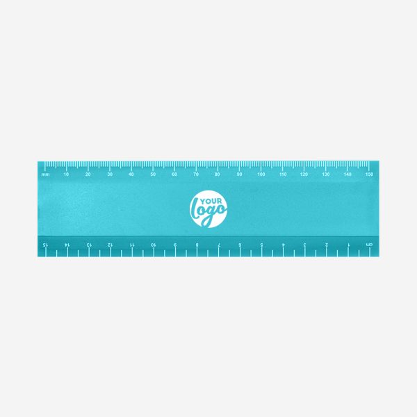 REF 514s JUMBO RULER 15cm x 45mm TURQUOISE