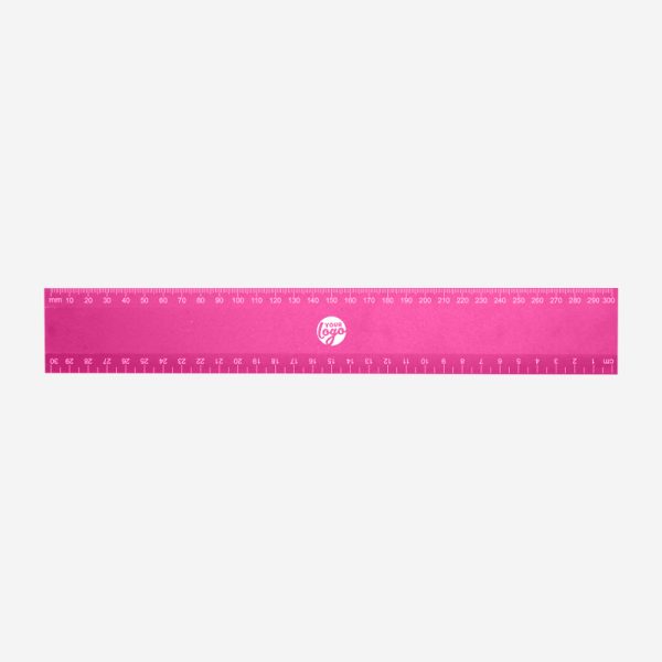 Jumbo Ruler 30cm 6 REF 518 JUMBO RULER 30cm x 45mm MAGENTA 1