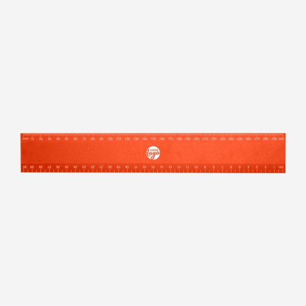 Jumbo Ruler 30cm 15 REF 518 JUMBO RULER 30cm x 45mm ORANGE 1