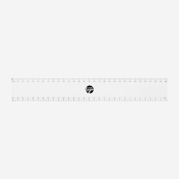 Jumbo Ruler 30cm 3 REF 518 JUMBO RULER 30cm x 45mm WHITE 1