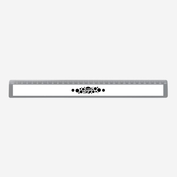 REF 521 RULER WITH RECESS 30CM GRAY 1