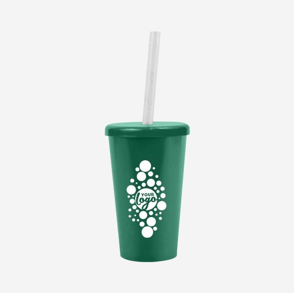 Tucan Tumbler 250ml 12 REF 744 TUCAN TUMBLER 250ML BOTTLE GREEN 1