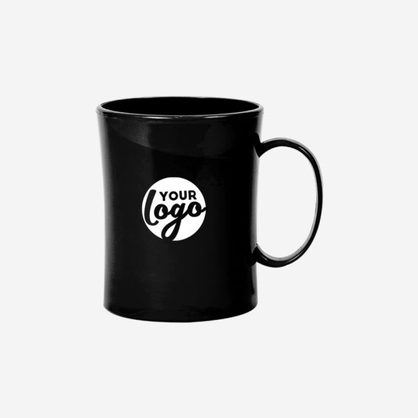 REF 776 LUMO PLASTIC MUG 440ML BLACK