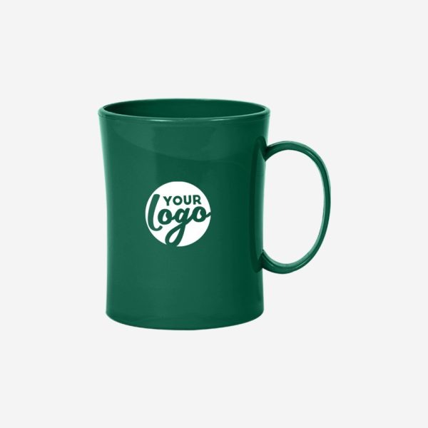 REF 776 LUMO PLASTIC MUG 440ML BOTTLE GREEN