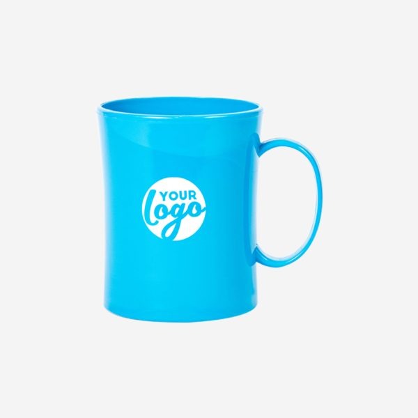 REF 776 LUMO PLASTIC MUG 440ML CYAN